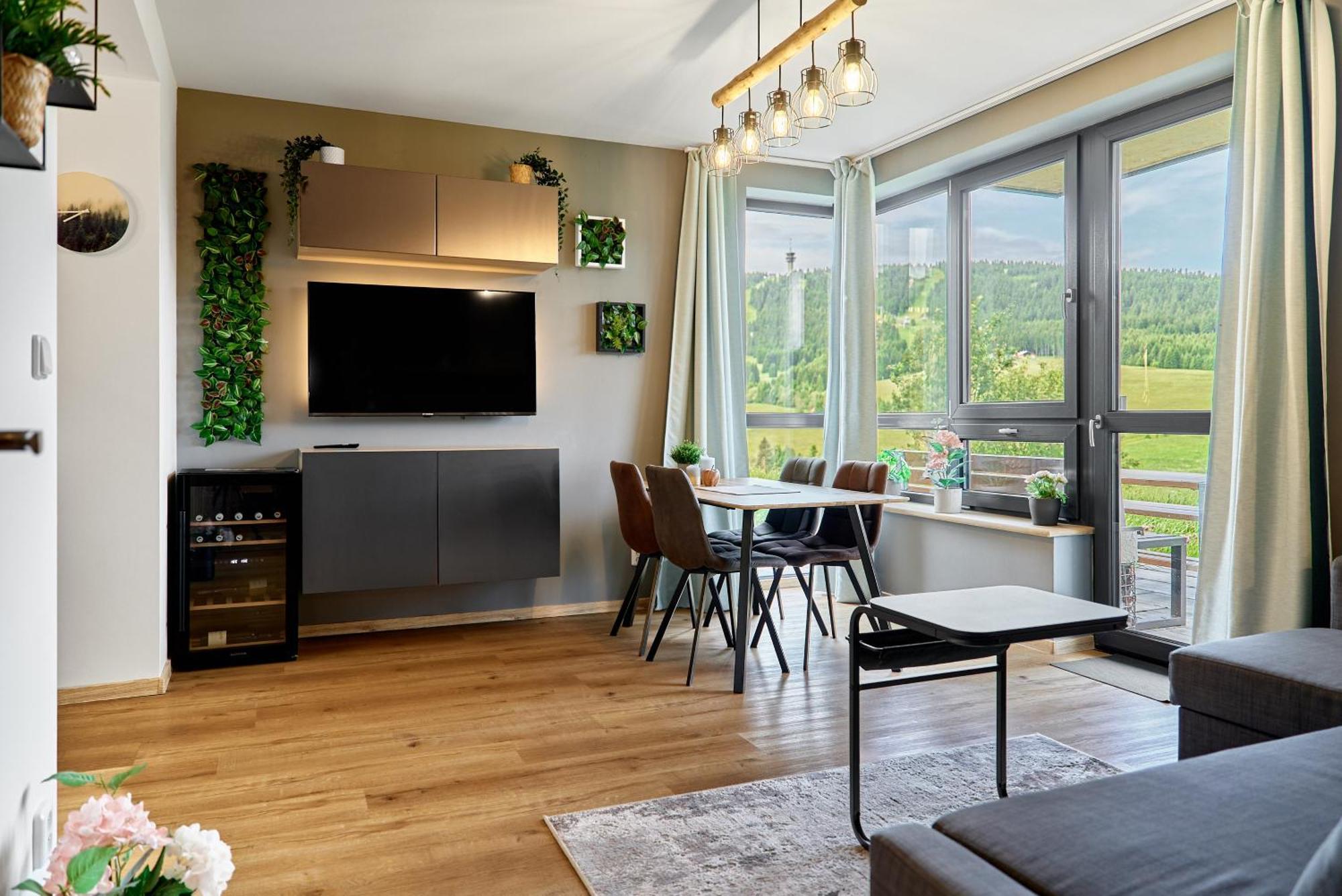 Apartament Vyhledy Bez Hranic By Mountain Ways Loučná pod Klínovcem Zewnętrze zdjęcie